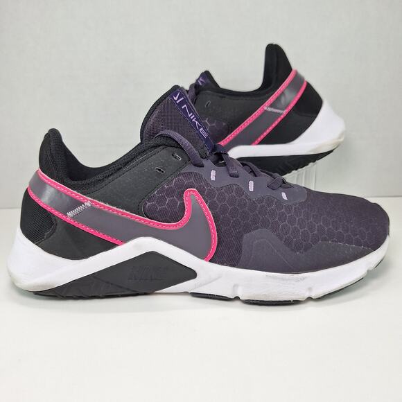 Nike Shoes - Nike Legend Essential 2 Black Hyper Pink Shoes CQ9545-014 Women's Size 8